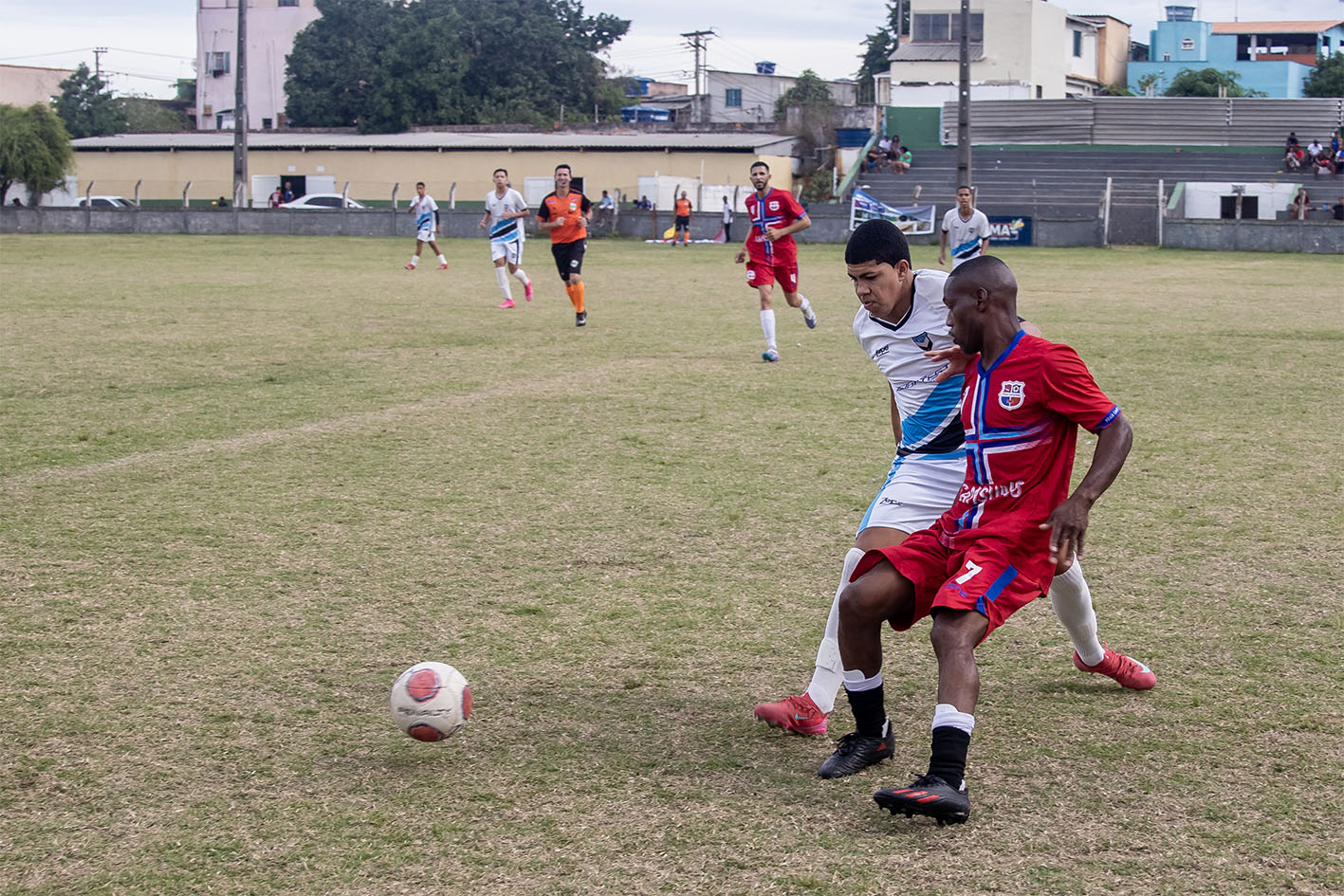 Futebol Amador no Estádio Expedicionário. Macaé/RJ.