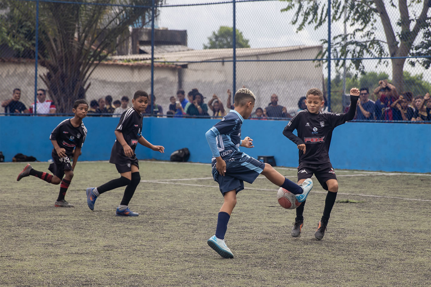 Finais Futebol Society na praça da Vila Badejo. Macaé/RJ.